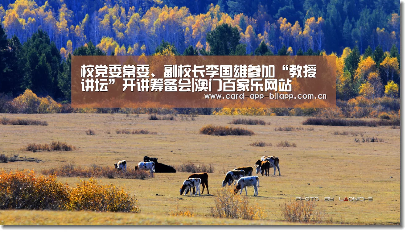 校党委常委、副校长李国雄参加“教授讲坛”开讲筹备会|澳门百家乐网站(图2) 百家乐入口